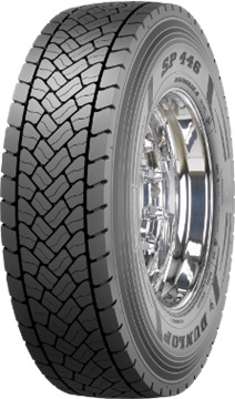 315/70R22.5 DUNLOP SP446 154L152M 3PSF 