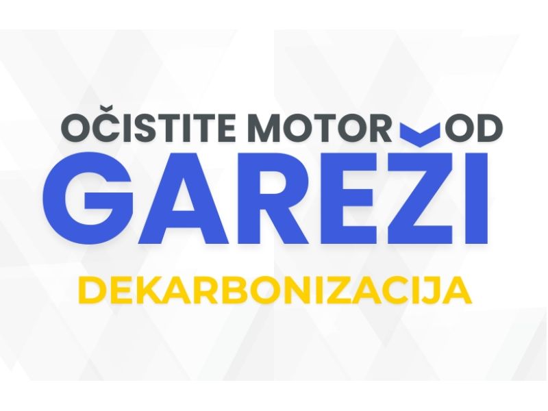 Dekarbonizacija motora!