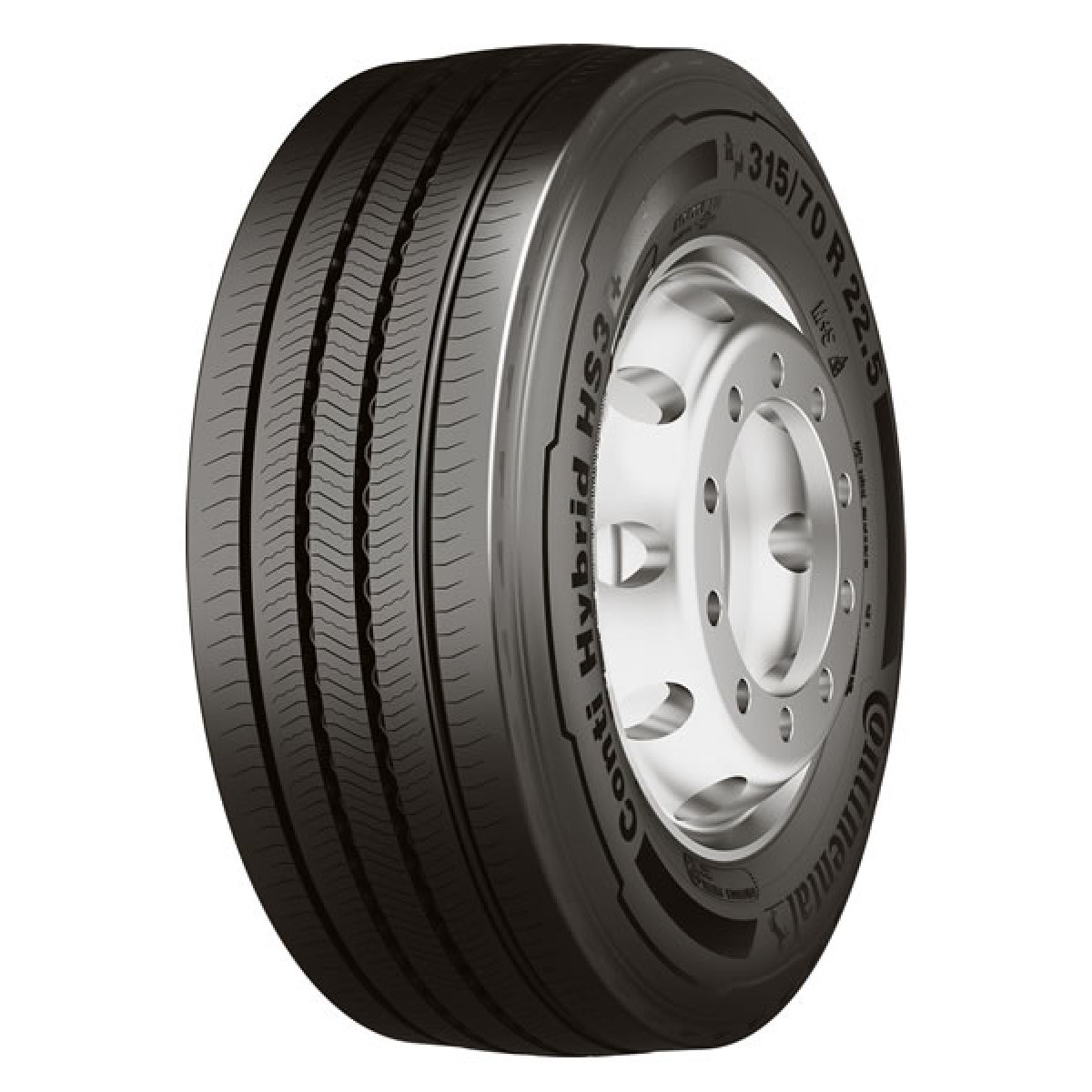 265/70R19.5 ContiHybrid HS3+ 140/138M 3PMSF 