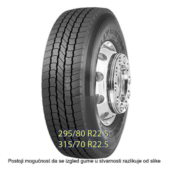 295/80R22.5 ARMORSTEEL KSM 152 